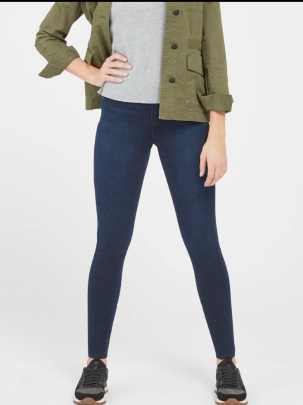 SPANX Dark Denim Jeanish Leggings